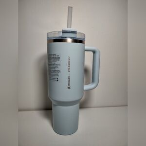 Stanley X Starbucks 2024 Cup Light Spring Blue 40oz Limited Edition